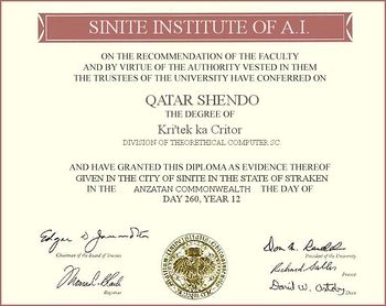 Qatar's graduation degree